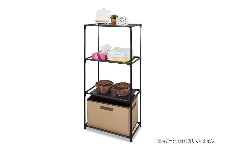 こはだ　オープンシェルフ 堀田木工所 国産 完成品 3段 ラック 収納棚 棚 オープンラック
